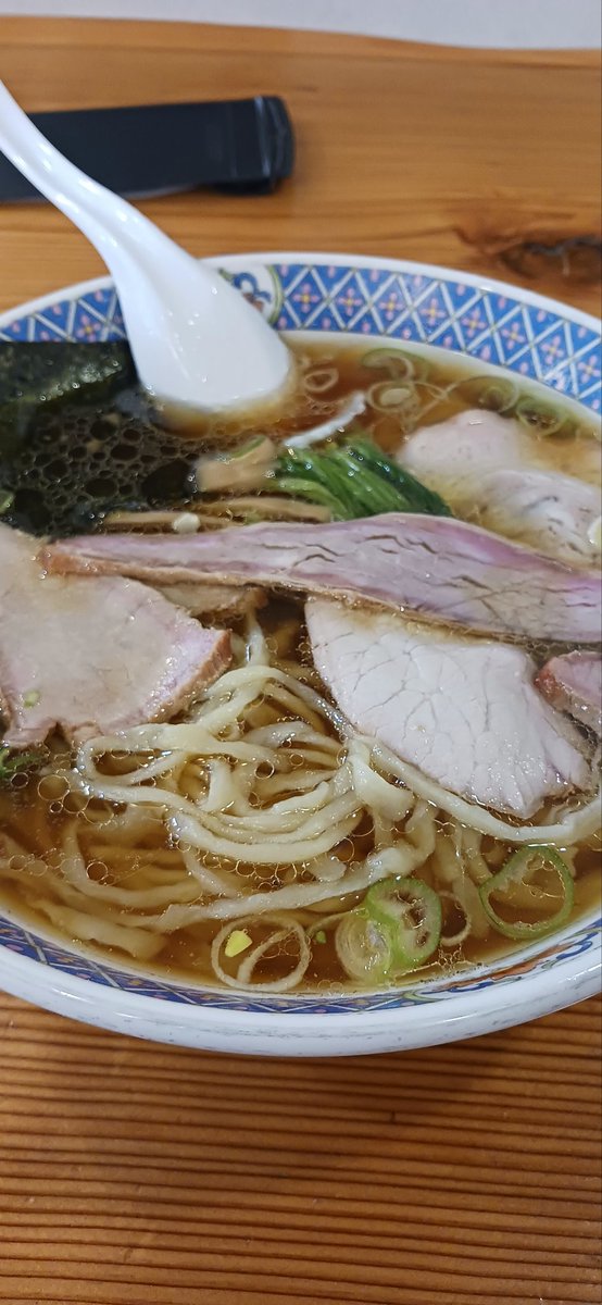 白川手打ち中華そば1200円💯💯