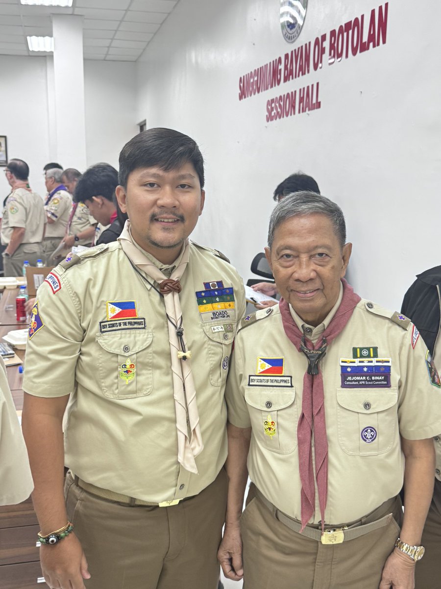 markroyboado's tweet image. Yes. He is still part of the Boy Scouts of the Philippines as our President Emeritus. #ScoutingPH #ReadyForLife #VPBinay