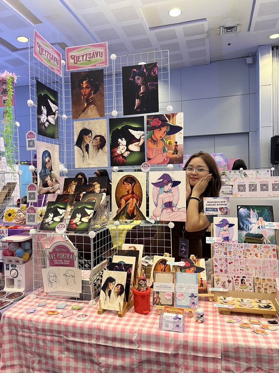💌We’re here at Table C4 at Bayanihan Center, Pasig for Patron of the Arts until August 17! 

I’d love for you to stop by and say hi! 💕 

#ArtMarket #artph