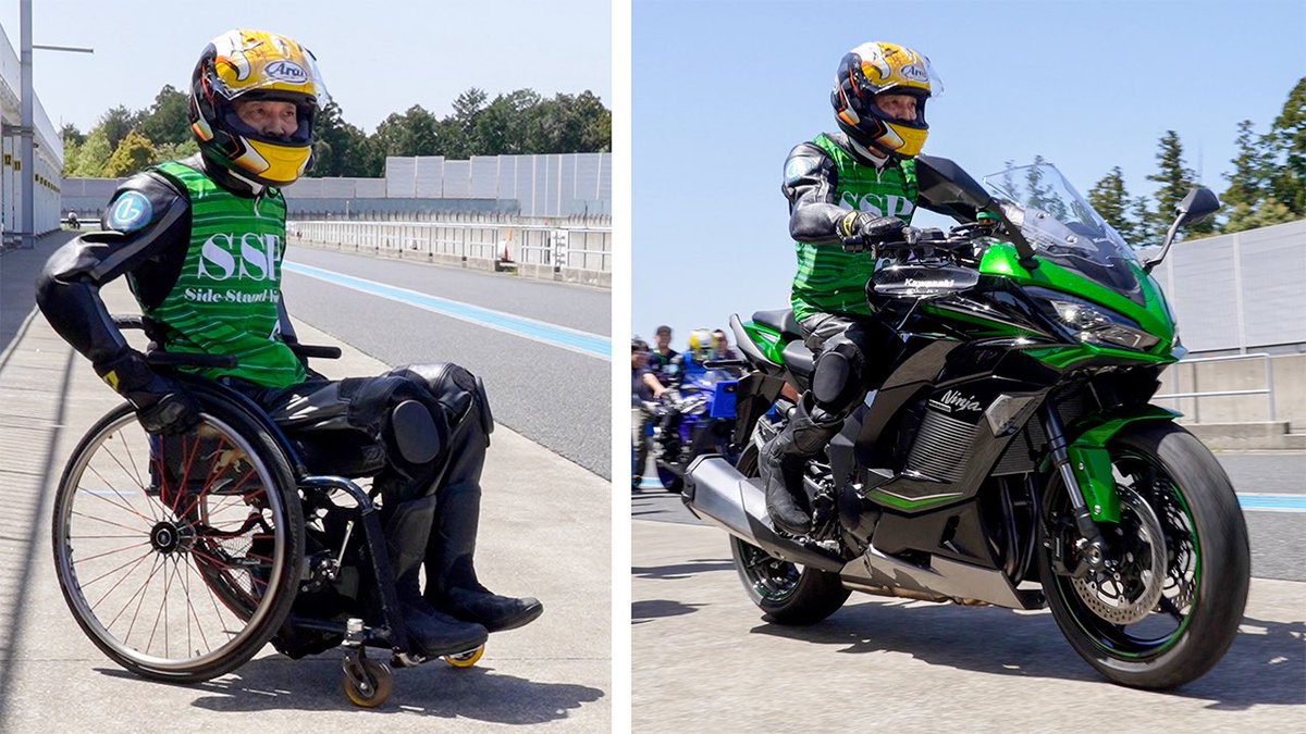 petervongomm's tweet photo. I have finished a most ambitious mini documentary. When World Superbike Champion Takuma Aoki became paralyzed his younger brother found a way for him and others to ride again. 

Lets GO! 😍

https://t.co/QVex3ydkS6

#wheelchairlife #motorcyclelife #bikers #japan https://t.co/TLxTlOIfap