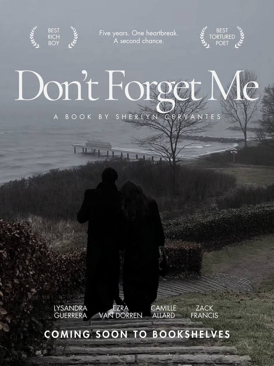 A shadow that accompanies them in the form of a lost love. DON'T FORGET ME follows the unfinished love story between Lysandra and Ezra. 🖤📃☕
#PosterPit #PosterPitQ #Q #NA #R