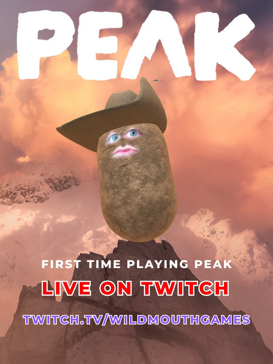 MOUNTAIN CLIMBER TIME

twitch.tv/wildmouthgames

twitch.tv/wildmouthgames

twitch.tv/wildmouthgames

#PEAK #stream #twitch