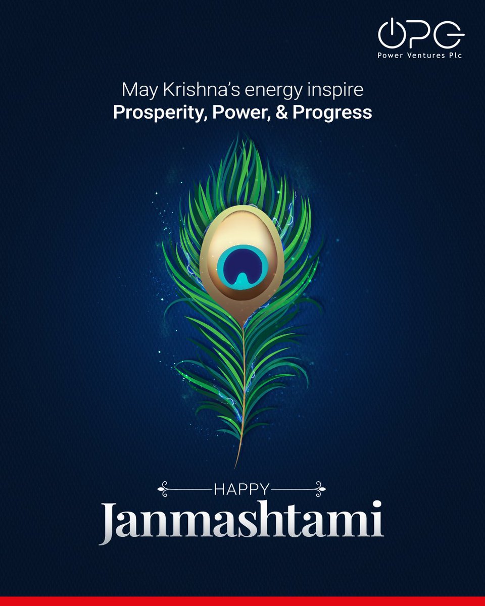 Krishna’s energy is a reminder that true power fuels prosperity and progress.
This Janmashtami, we celebrate the energy that powers communities and industries.

#Janmashtami #opgpower #opggroup