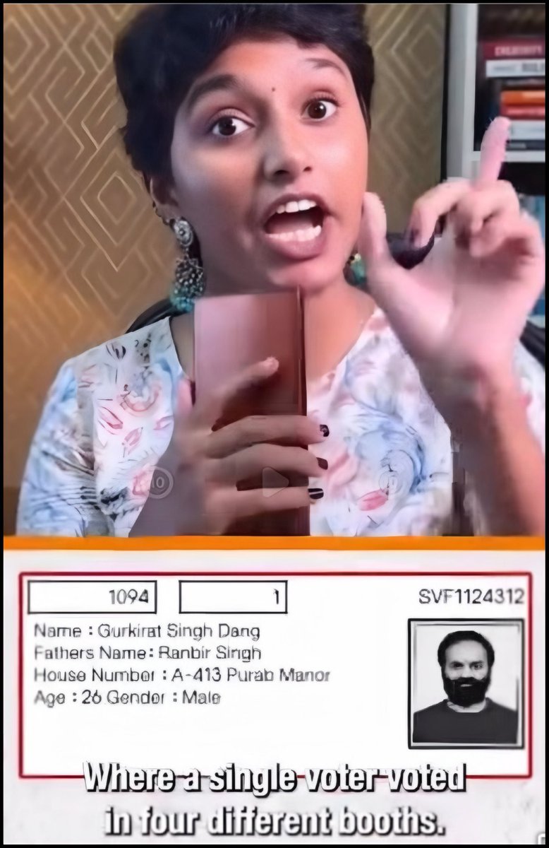 digitalsangghi's tweet photo. 🚨 So… she’s the newest commie recruit in the content creator market. And you know the funniest thing about commies? They always start off pretending to be bigger patriots than even freedom fighter.

First, they cry for justice, act unbiased, raise “neutral” issues all just a setup. She played the same script: woke up one day pretending to be the voice of reason and fooled a bunch of youth who thought she was apolitical.
But as usual, after fame funding kicked in and her mask has slipped.
Recently she was seen peddling that fake “vote count mismatch” propaganda -yes, the same clown-level narrative Congress is trying to push after getting thrashed. No facts, no logic just misinformation on repeat, sponsored by the usual ecosystem.

Also recently she made a video with half baked information about non veg Prasad in Hindu temples. 

Her target- mislead the youth, poison the narrative, and play the victim when caught lying.