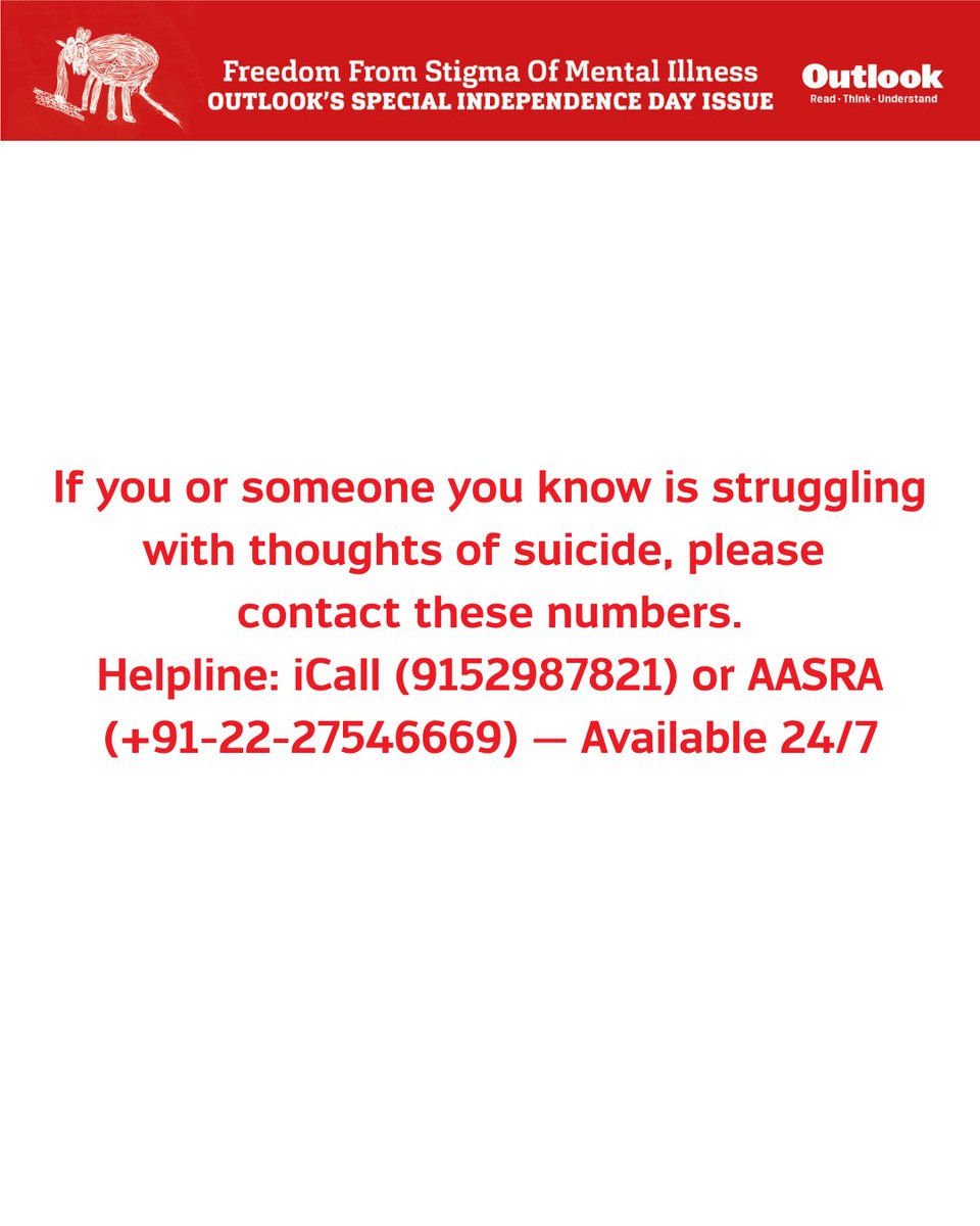 Toufiq Rashid (<a href="/ToufiqRashid/">Toufiq Rashid</a>) writes.  

Second Cover: Vikas Thakur   

Cover Artwork: The ‘Infinite Elephant’ is by Usha, who lives with a mental illness.  

Cover Headline: ‘Everyday I Pray For Love’, is a book by the Japanese artist Yayoi Kusama who lives in a mental health