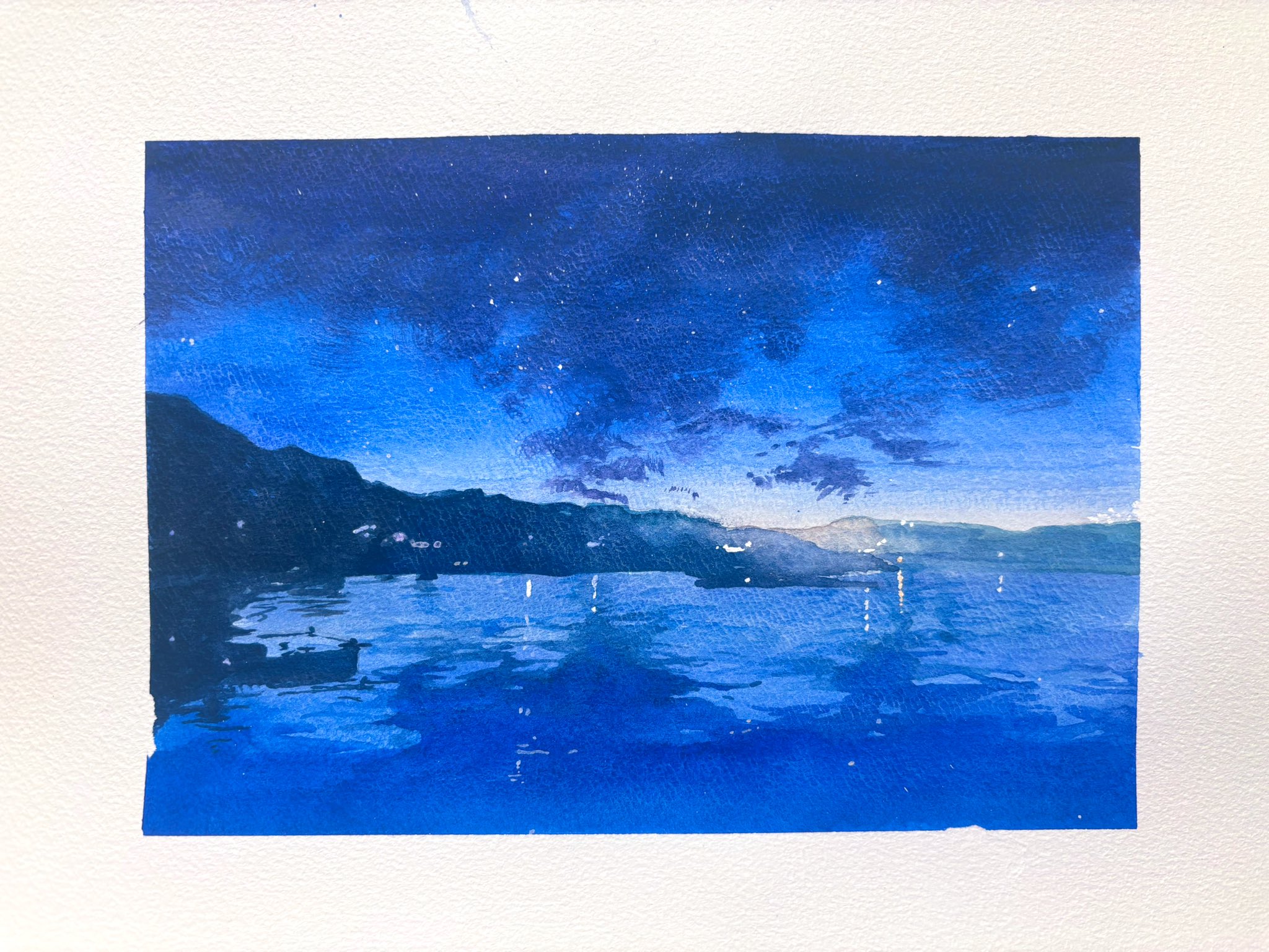 岡崎星秀 絵画 水彩画 【公式通販】