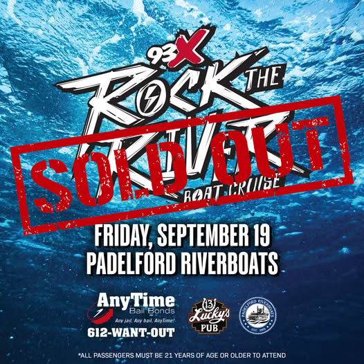 Our 2025 Rock the River Cruise is now officially SOLD OUT! You're only way on the boat now is to win!!