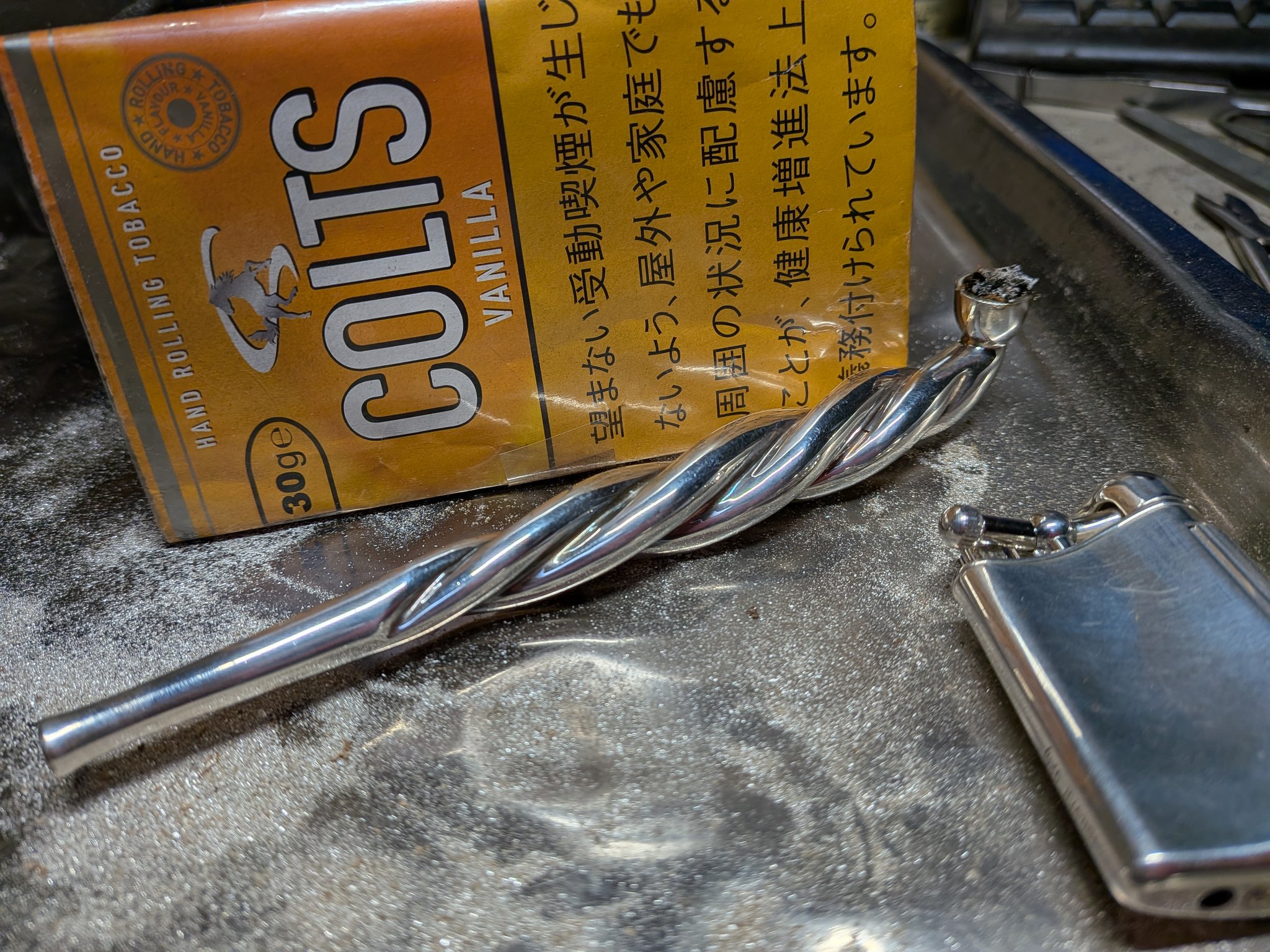 キセル　いろいろ　143g  トトヒサ　東さ5-0825☆2F 茂作煙管 - Search / X