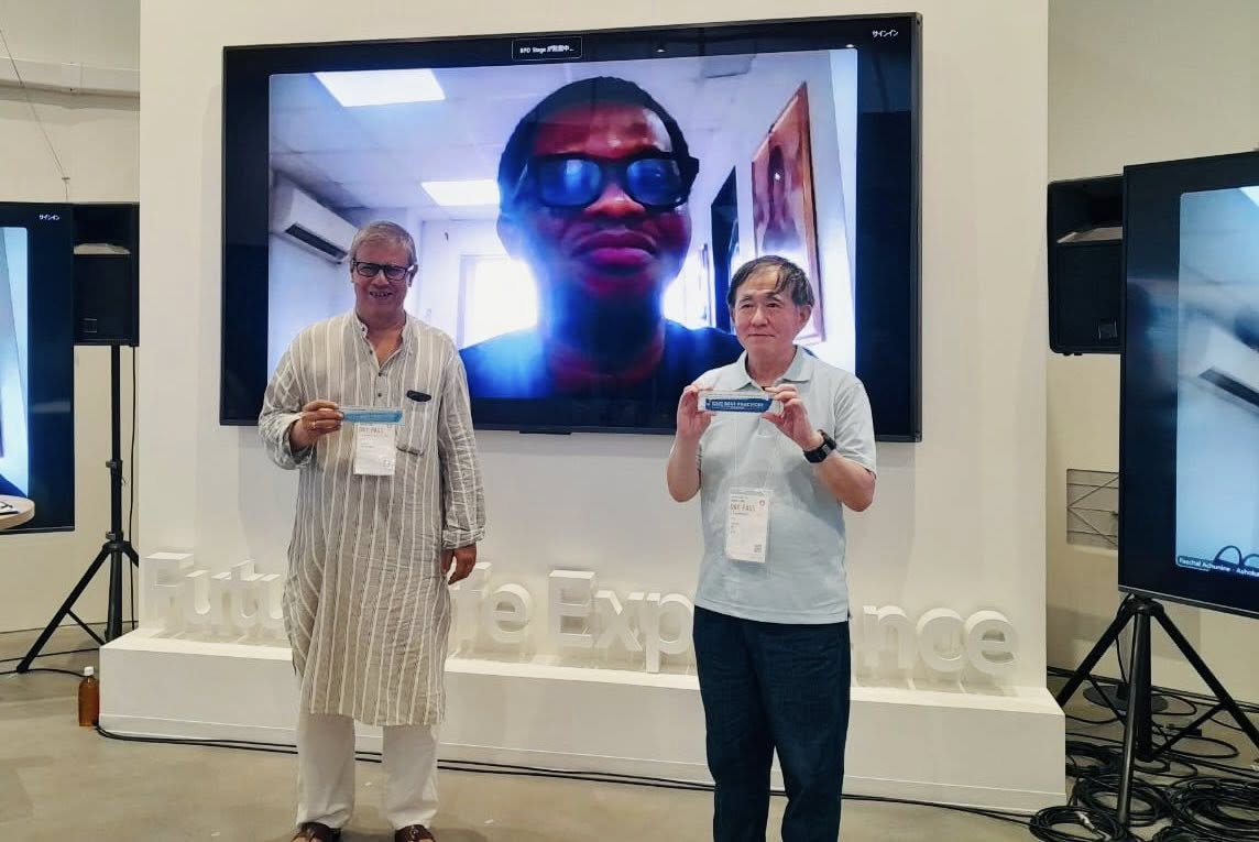 banglanatak's tweet photo. Proud moment! 🎉 Our Art for Life model has been selected as a Best Practice at Osaka Expo 2025 under Empowering and Connecting Lives.
Today, Founder Director Amitava Bhattacharya showcased how culture builds sustainable, resilient communities. 🌍✨
#OsakaExpo2025 #ArtForLife https://t.co/jSjRDwACGn