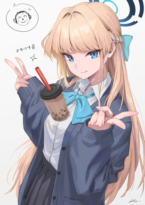 8/16トキ誕生日!ハピバ再掲 #ブルアカ #ブルーアーカイブ