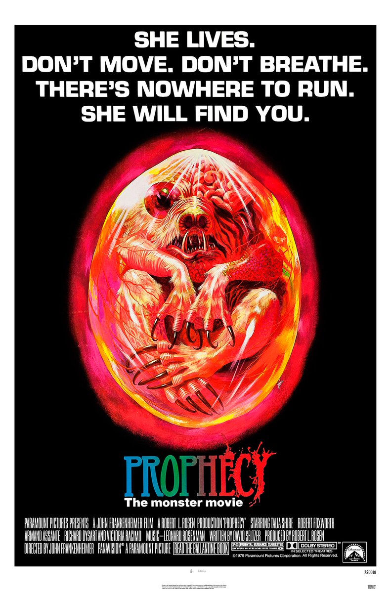BDog21211's tweet image. I'm doing a Creature Feature Night. Starting with #Prophecy from 1979. One of the few rated PG movies I have but it still gets a bit bloody. This actually scared me badly when I was a kid. Now I just enjoy it &amp;amp; love the mutated bears @kinky_horror @TheMutantFam #CreatureFeatures