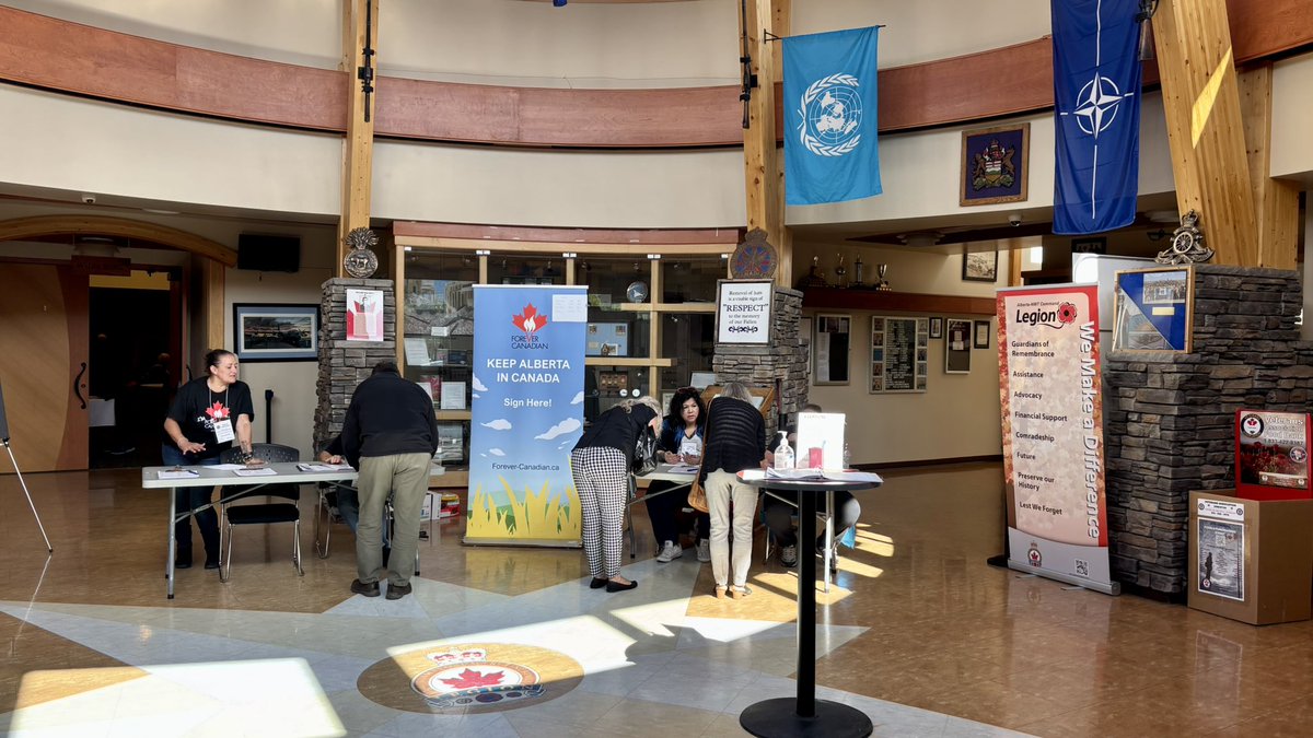 EDMONTON - GREAT NEWS!

#ForeverCanadian is launching a permanent signing location in Edmonton at:

KINGSWAY LEGION
14339 - 50 Street
(No longer in Kingsway)

Our official opening starts on Saturday, August 16, between 12- 6 pm.