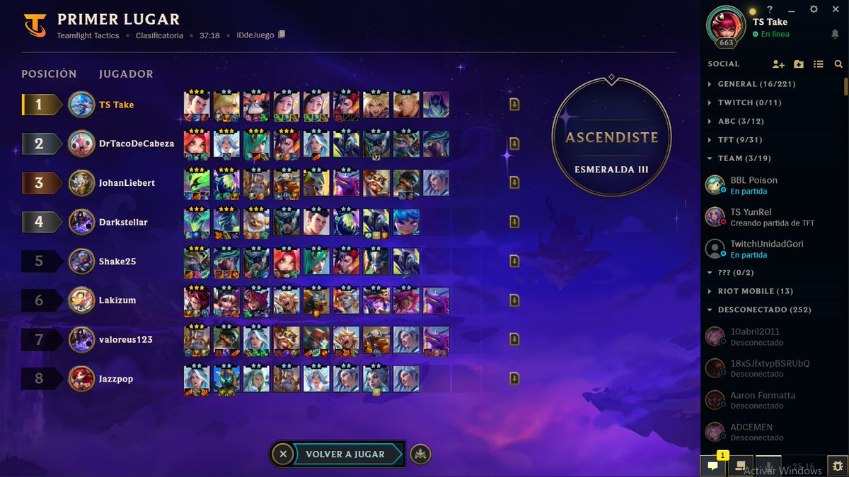 SoyTake's tweet image. Se logro 😋