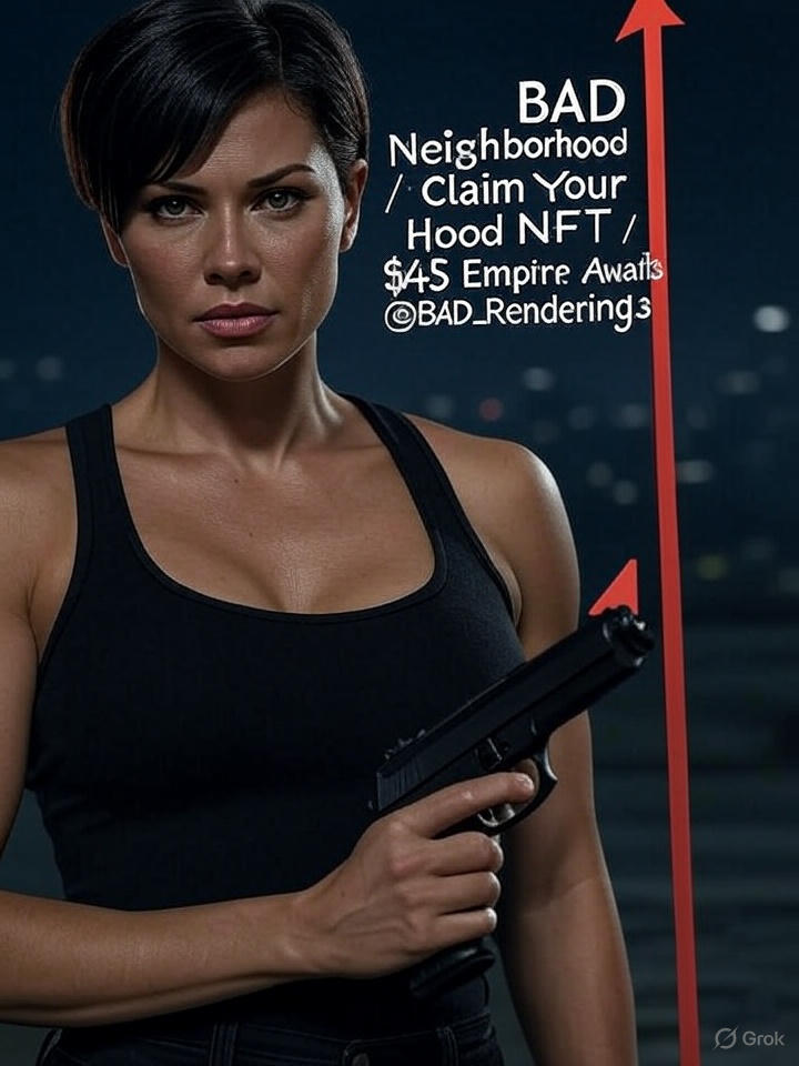 Unlock the streets of the BAD Neighborhood! 

🏚️🔥 Own your 3D virtual home NFT for just $45 – explore, battle, build, and earn $BAD tokens. Not just a game, 

it's your empire on-chain. Shoutout to <a href="/BAD_Renderings/">BAD Renderings</a> for the epic renders! Grab yours on OpenSea now.