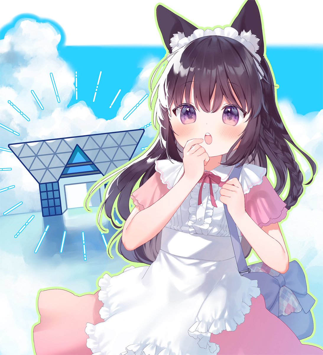 コミケの一部のスタッフの方が使われてるタオルのイラスト描かせていただきましたー！(コミケ公式のものではないです！)