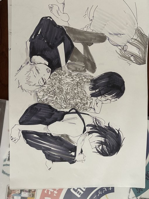 昨日はお越しいただきありがとうございました!描いたブツは展示していただけることになったので、池上線や大井町線などご利用の際は是非隣町珈琲さんにも行ってみてください