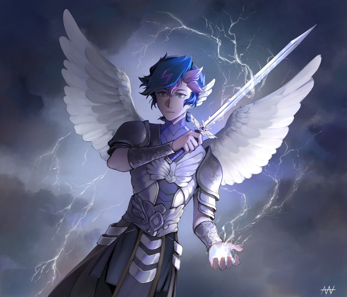 Guys, he has lightning in his hair, I should have thought of drawing that earlier
#yugioh #遊戯王VRAINS #藤木遊作