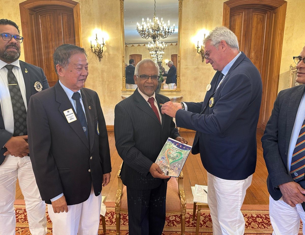 H.E. Dharambeer Gokhool tweet media