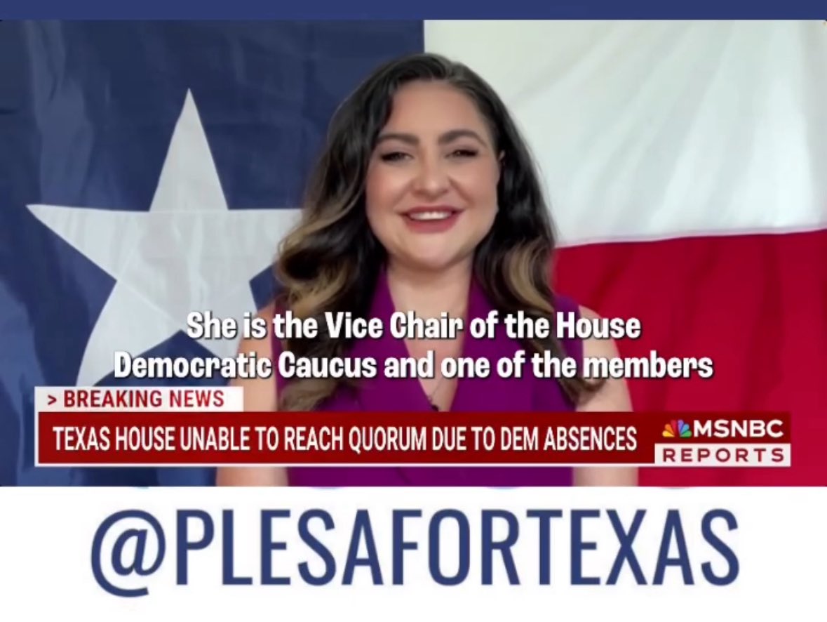 Collin County ⭐️ Texas Democrats (@collindems) on Twitter photo 💙💙💙 <a href="/plesafortexas/">Representative Mihaela E. Pleșa</a> on MSNC claiming a victory for Texas Democrats
facebook.com/share/v/1CHUwx… 💙💙💙 <a href="/plesafortexas/">Representative Mihaela E. Pleșa</a> on MSNC claiming a victory for Texas Democrats
facebook.com/share/v/1CHUwx…