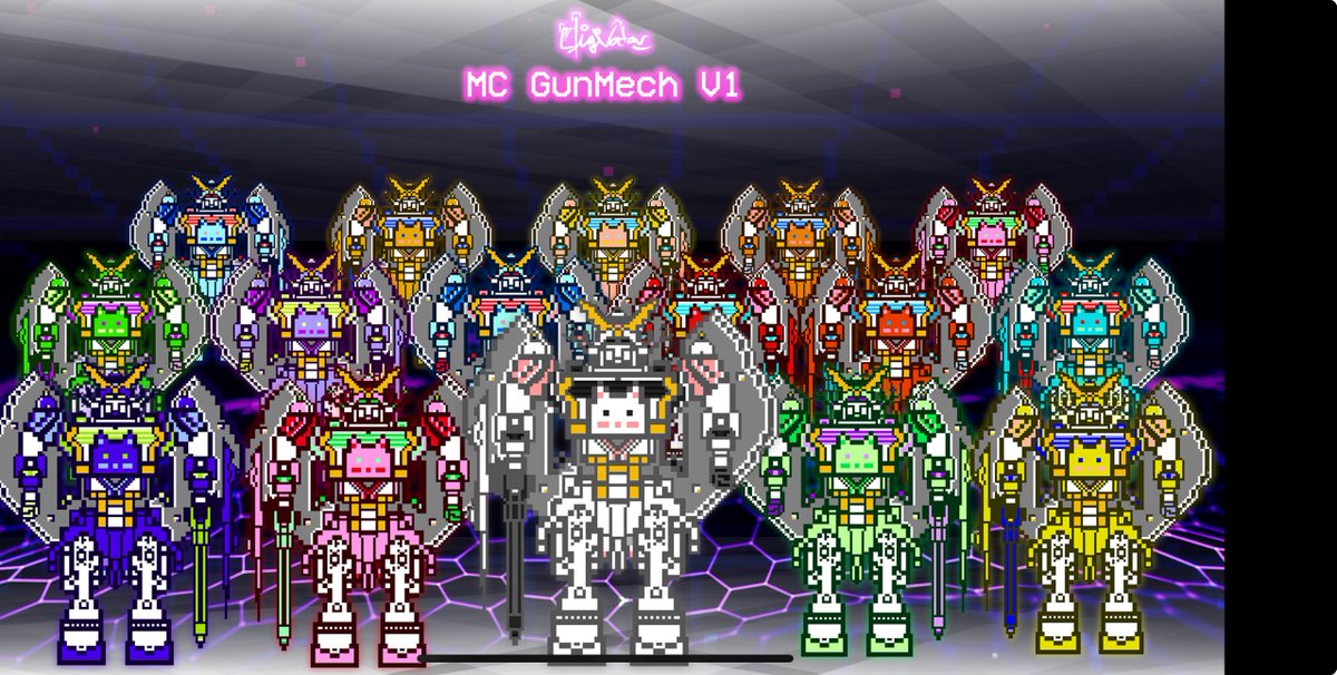 Another one joins the MC Gunmech V1 squad! Hit me up DM’s open by request only. #mooncats
