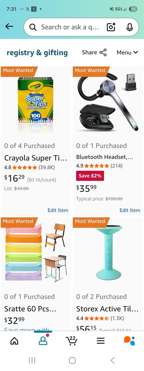 #listdrop
Many of us have been in the classroom for a week or two (or more!). What are some things you absolutely need that you didn't realize before?

For me, its this microphone headset for translation services for language learners and wobble stools &amp; bounce bands,written into