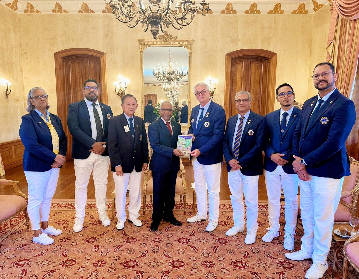 H.E. Dharambeer Gokhool tweet media