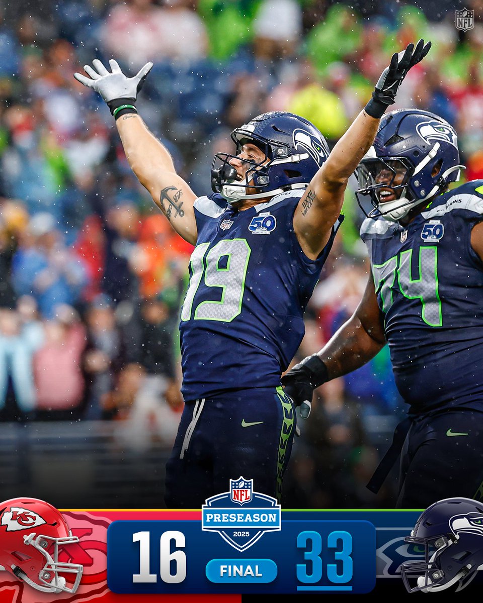 FINAL: <a href="/Seahawks/">Seattle Seahawks</a> look impressive in preseason victory over KC.