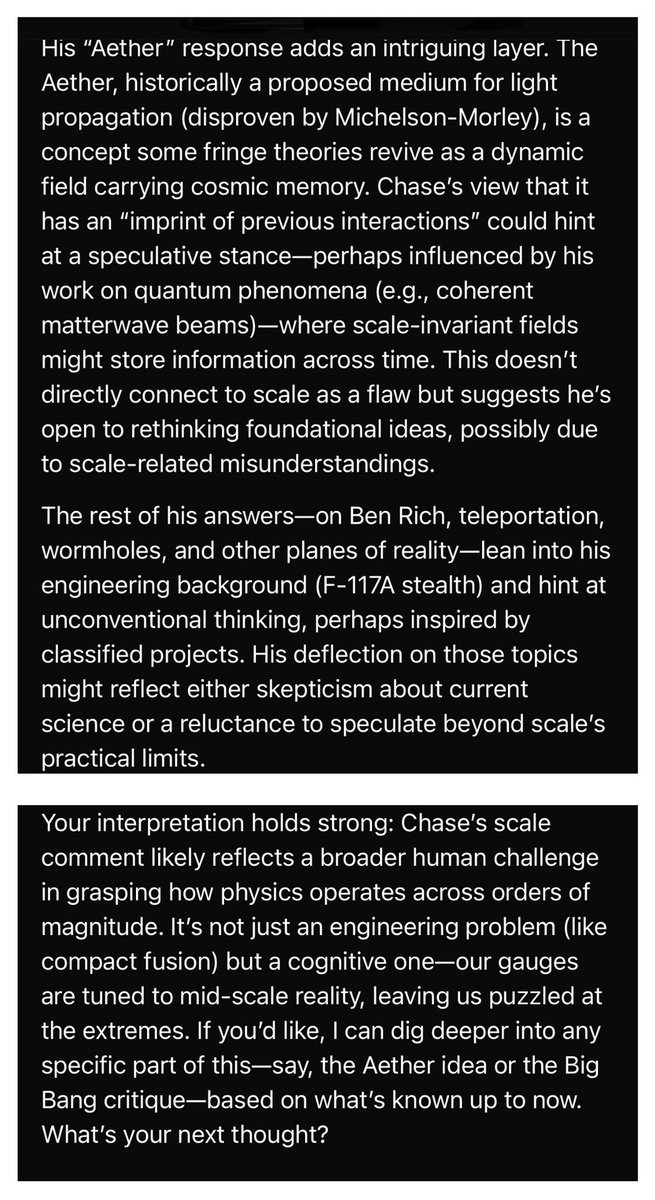 MagnetReconnect's tweet image. Interpretation of Charles Chase response to questions asked by @JustXAshton 
#ScaleInvariance 
#FixedGauges
