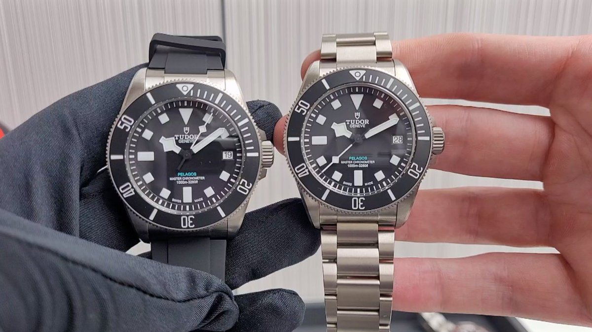 La nouvelle Tudor Pelagos ULTRA en titane et étanche à 1000 mètres !
youtu.be/MVfW32kJ1K0?si…
