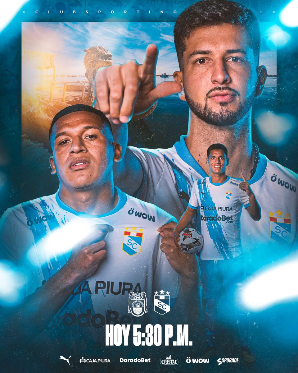 ClubSCristal's tweet image. ¡𝗛𝗢𝗬, 𝗔 𝗚𝗔𝗡𝗔𝗥! 💪

🩵 ¡𝗩𝗔𝗠𝗢𝗦 𝗦𝗣𝗢𝗥𝗧𝗜𝗡𝗚 𝗤𝗨𝗘𝗥𝗜𝗗𝗢! 🩵

🔜 #Binacional ⚽️

#FuerzaCristal