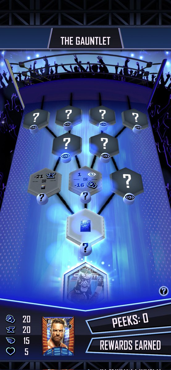 sleepyzone88's tweet photo. @WWESuperCard get rid of this event it's always getting stuck on the reward node for me and it's stupid also a cash grab attempt https://t.co/rmbaTsOKbr