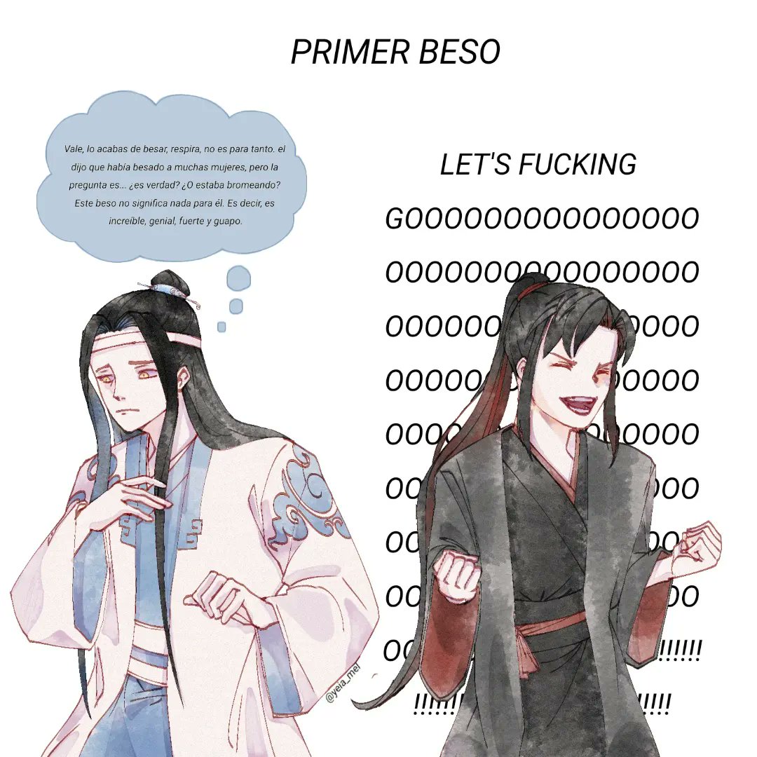Yeia_Mel's tweet photo. #MoDaoZuShi #Lanzhan 
#weiwuxian :alguien me beso no se quien fue pero igual Voy a presumirlo https://t.co/TCK0krdBT2