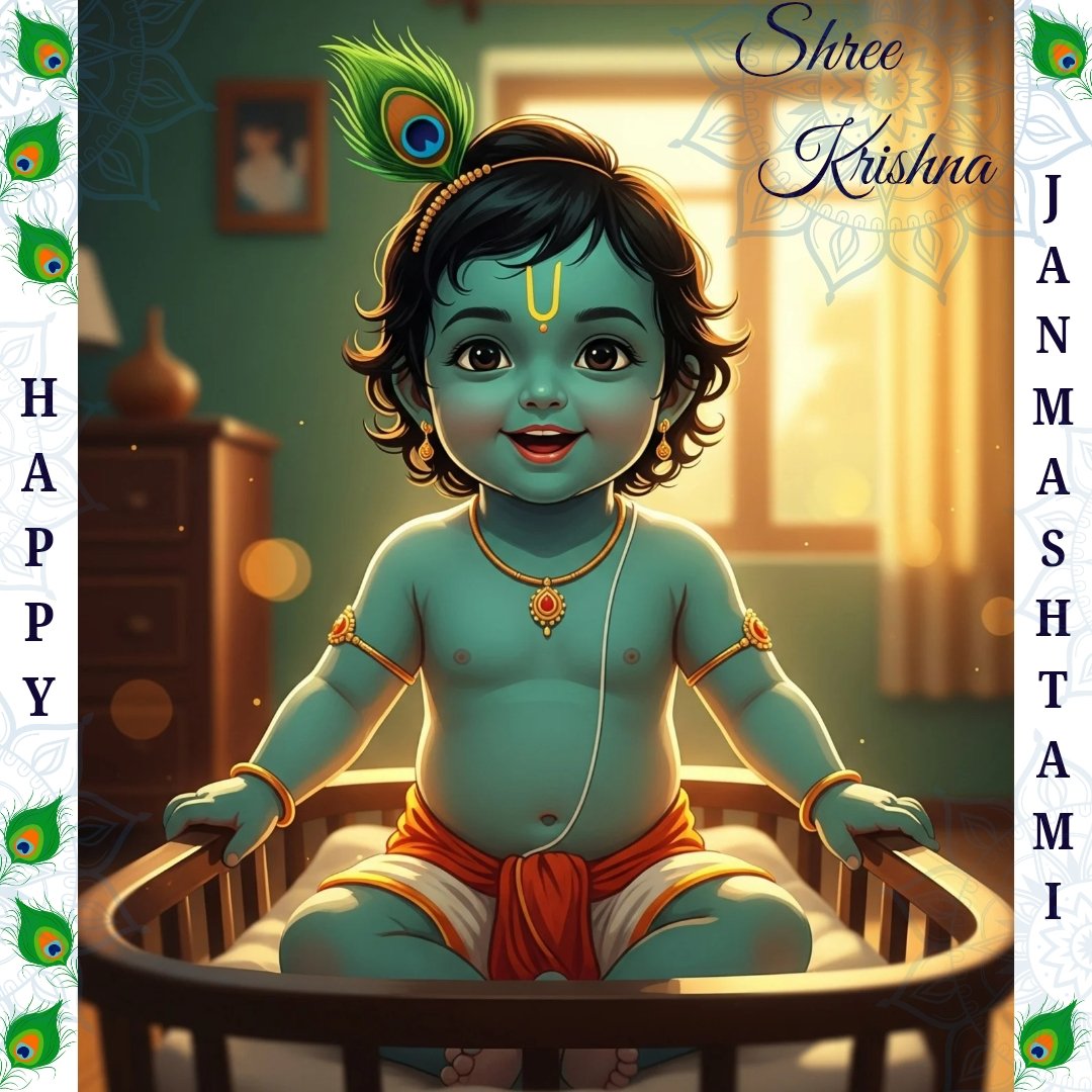 TheDoctorDrug's tweet photo. Wishing everyone very Happy #Janmashtami!
May #LordKrishna bless your family with perfect health, endless joy &amp; divine peace.

Just like Krishna showed us the path of righteousness, we guide you towards wellness
#HealthIsWealth #Blessed 🦚✨
#the_D_D_G_ #DoctorDrugGroup https://t.co/zJZgQl7TcQ