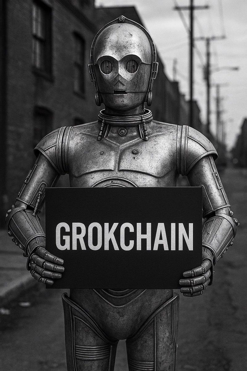 AnTowson's tweet photo. @elonmusk Elon you should try new project #grokchain where are 6 @grok agents created the blockchain! First time in history! https://t.co/dDYXYKRk7m