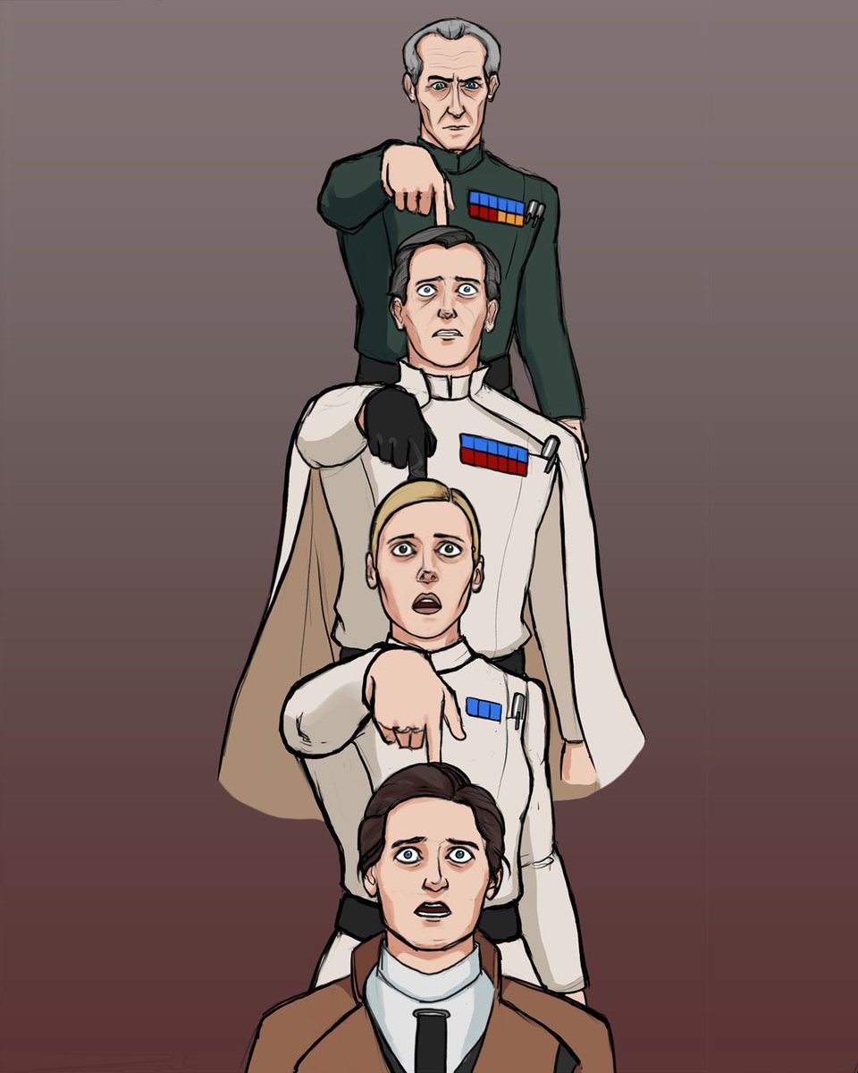 VevutVhett's tweet photo. …There's always another finger…
#FunnyStarWars
#StarWarsAndor
#Andor
#StarWars
#GalacticEmpire
#GrandMoffWilhuffTarkin
#DirectorOrsonKrennic
#ISBDedraMeero
#SyrilKarn
#OhNoNotTheFinger
#TheFinger
#GettingTheFinger
#TheresAlwaysAnotherFinger
#Fingers
#ArtByZakesPlayground https://t.co/D7noOPOtjy