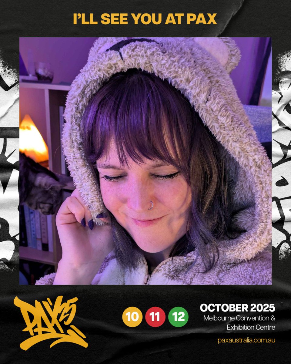 Peets 💜 (@cosypeets) on Twitter photo I've had so much good news this week and idk why but my brain is being poopy and scared and not letting me tell people👀
But today I'm being brave and doing the first one. I'm incredibly happy to announce I've been invited back to <a href="/PAXAus/">PAX Australia</a> as a Creator again this year!!
#PAXAUS I've had so much good news this week and idk why but my brain is being poopy and scared and not letting me tell people👀
But today I'm being brave and doing the first one. I'm incredibly happy to announce I've been invited back to <a href="/PAXAus/">PAX Australia</a> as a Creator again this year!!
#PAXAUS