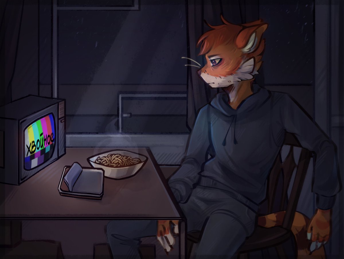 #lackadaisy #lackadaisyCats 
As I said, I'm posting the full version of the art for my least favorite day of the year.
Thanks for this sad art forestLessa in Telegram