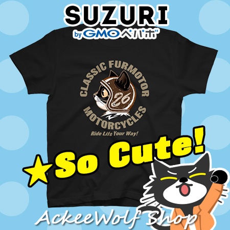 AckeeWolf's tweet photo. ⭐️#SUZURI
Meet the biker cat with serious retro energy.
Cool helmet, cooler attitude.😆

Designed with love (and a roaring engine)❤️

🐾 Grab it here:
 https://t.co/5boxGDFrcW

#RetroCat #BikerTee #CatRider #GraphicTee #IndieStyle #StreetwearVibes https://t.co/WFmWAF5uWU