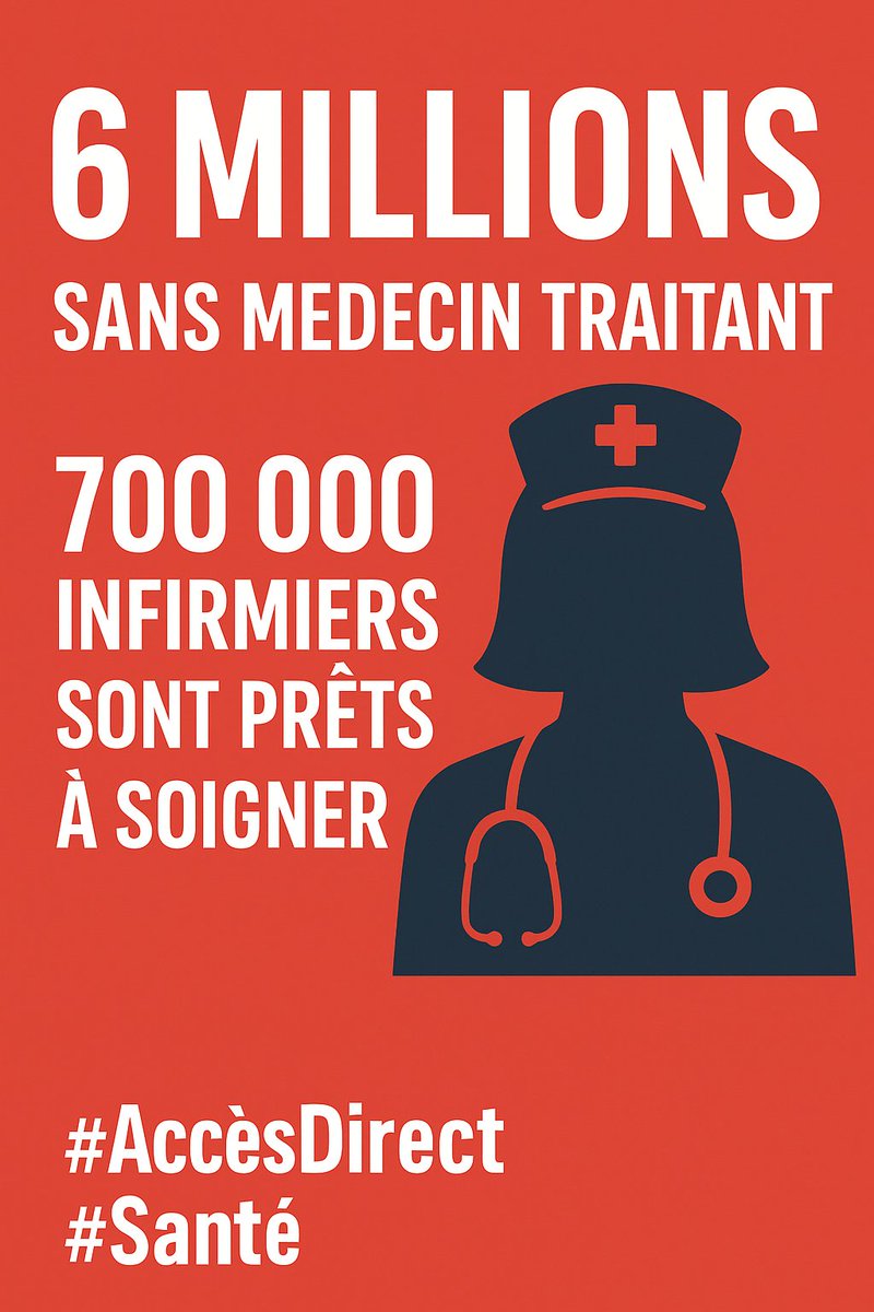 Pourquoi l’accès direct infirmier est-il si important ?
Parce qu’il pourrait changer la vie de millions de patients. Fil explicatif et engagé 👇