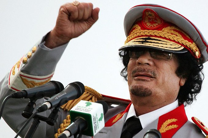 Real Reasons why Muammar Gaddafi was killed    

1. Libya had no electricity bills, electricity came free of charge to all citizens.      

2. There were no interest rates on loans, the banks were state-owned, the loan of citizens by law 0%.      

3. Gaddafi promised not to buy