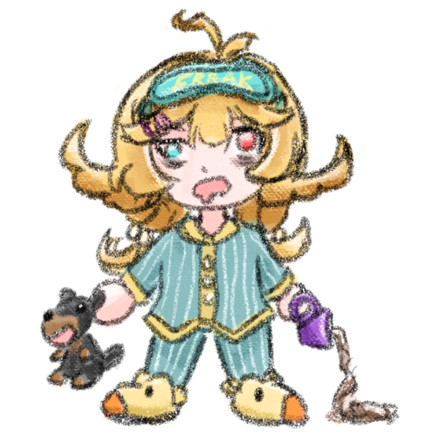 NonOriginalText's tweet photo. so eepy  #dokigallery https://t.co/aqq3iRPw6W