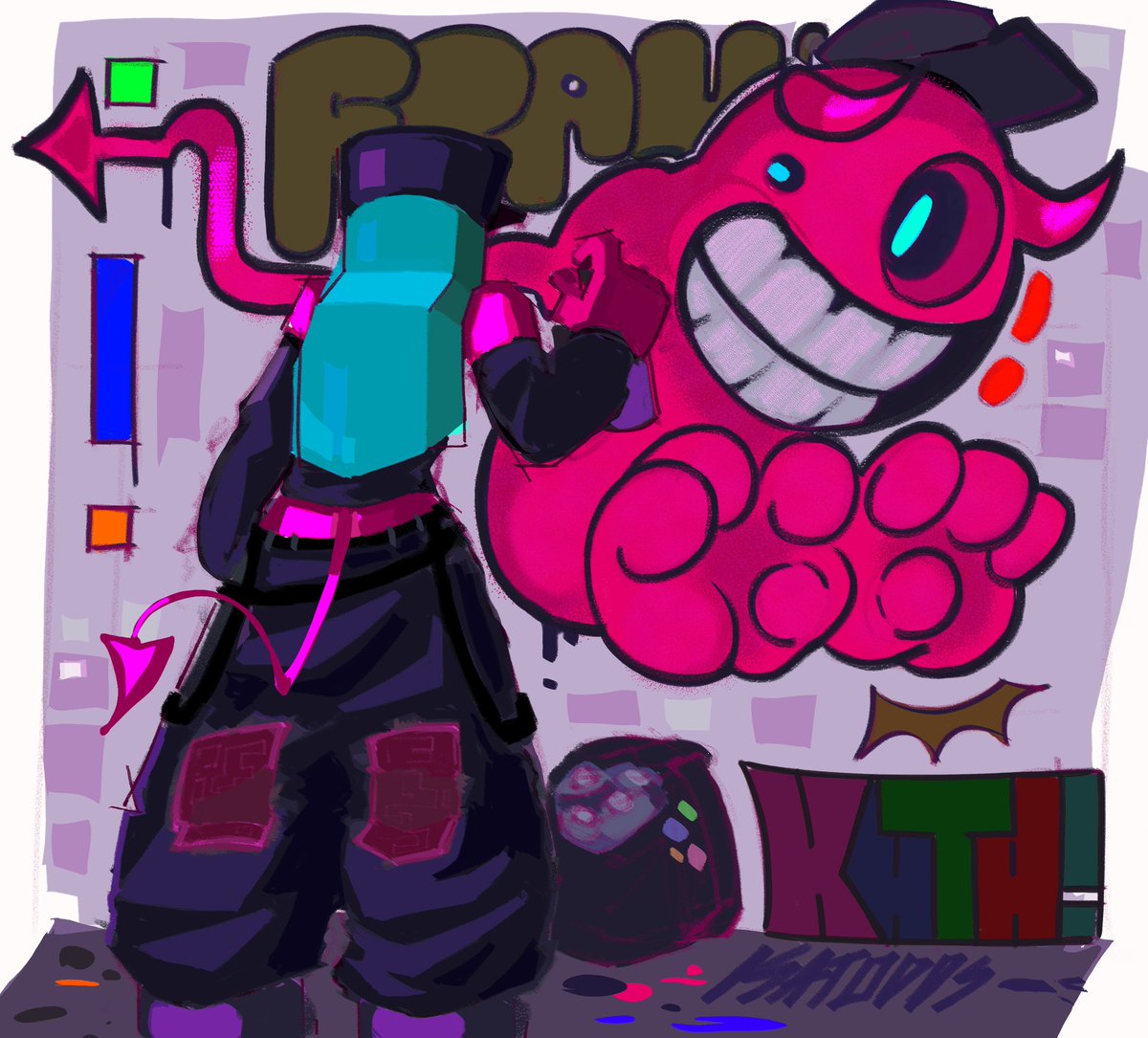 KatOddsTT's tweet photo. Diaula #oc #art https://t.co/gsTUfLQ6qR