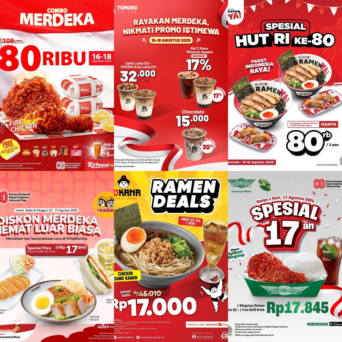 caramelliz0's tweet photo. save dulu promo spesial hari kemerdekaan 17 agustus https://t.co/UfLNGR4pjy