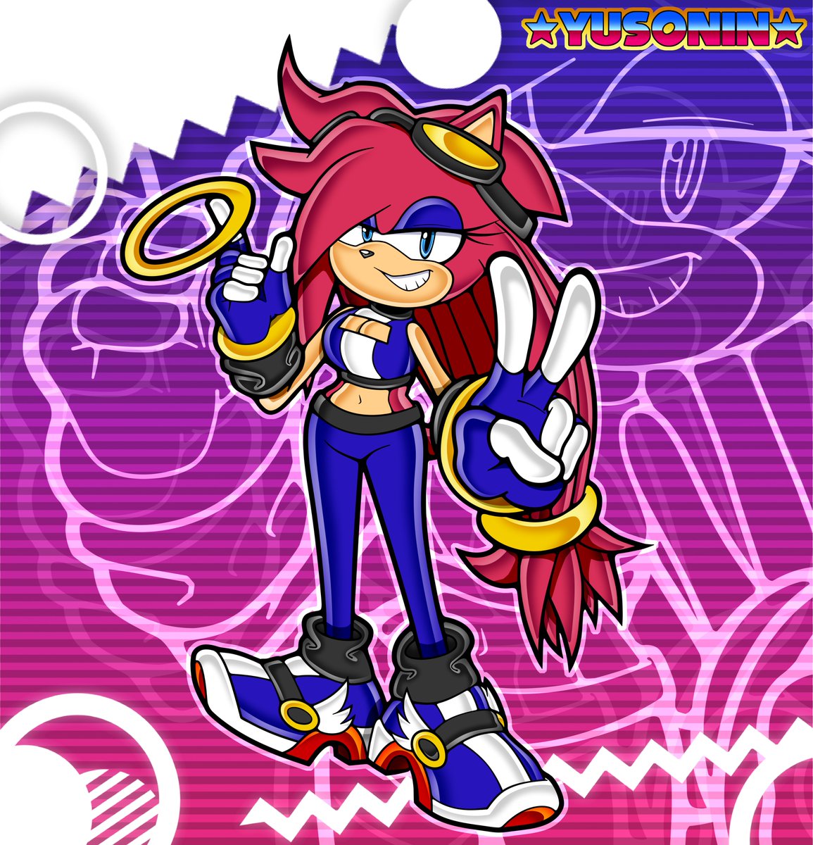 I have finished the Coral thingy!

Character by <a href="/RedHadal/">Redhadal</a> 

Such a nice looking design let me tell you

#SonicTheHedgehog #SonicOC #SonicFC