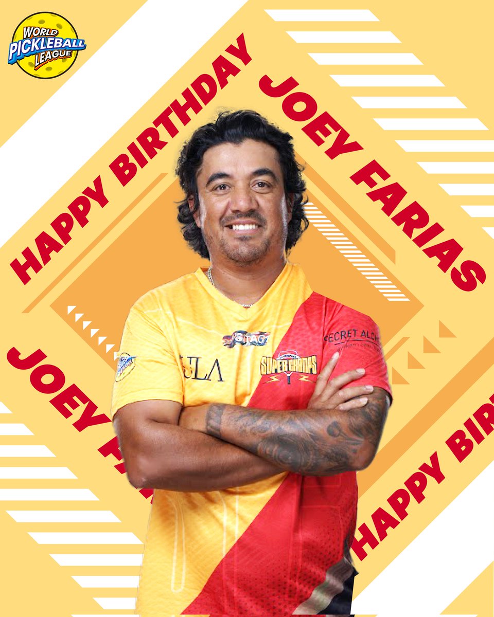 From rallying to ruling the pickleball court! Wishing Joey Farias a very happy birthday! 🎉

Here’s to more smashes, dinks and spins. ✨

#WPBL #Pickleball