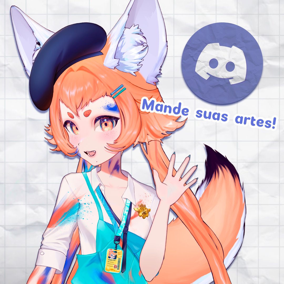 Amanhã tem ⭐DIA DA ARTE⭐!!!

Uma live especial em que eu mostro as artes da comunidade e dou dicas de desenho, pra quem me pedir!! 🧡 É muito bom conhecer as artes de vcs!

Mande suas artes no Discord!
🎨 | discord.gg/sUaNkbp67t