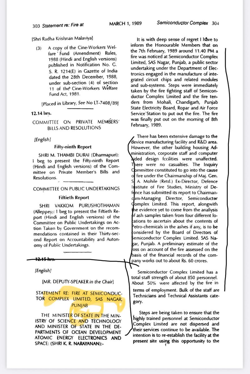 Amit Malviya (@amitmalviya) on Twitter photo The most tragic chapter in IndiaтАЩs tech history: Semiconductor Complex Ltd, Mohali.
In 1984, SCL began with a 5000 nm process, then jumped to 800 nm тАФ at par with the global cutting edge, barely a year or two behind giants like Intel.
At that time, China and Taiwan hadnтАЩt even The most tragic chapter in IndiaтАЩs tech history: Semiconductor Complex Ltd, Mohali.
In 1984, SCL began with a 5000 nm process, then jumped to 800 nm тАФ at par with the global cutting edge, barely a year or two behind giants like Intel.
At that time, China and Taiwan hadnтАЩt even