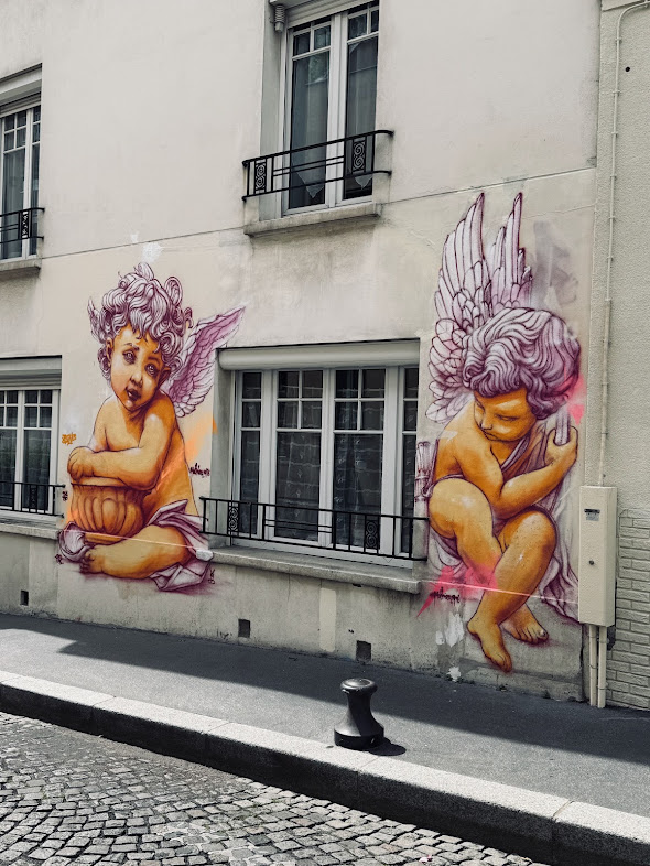 Pablo8275694911's tweet photo. #Paris 13 - La Butte aux Cailles - Les #Anges de la rue #Bulot.
#ButteauxCailles #murales #streetart #artstreet #urbanart #art #photo #photography #photographie #fotografia https://t.co/5f2uOHwuPX