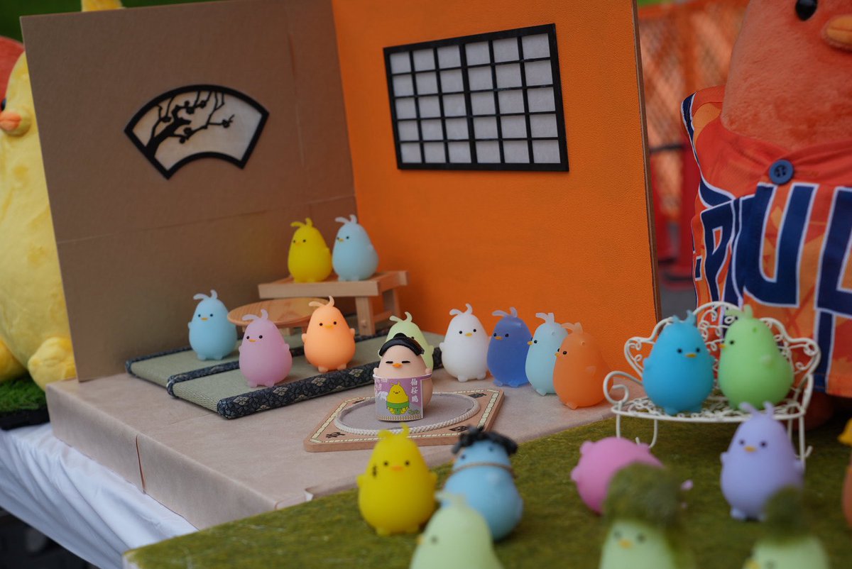 🐣GELPIYO DAY🐣／／ ゲルぴよブース開始ピヨー！🌟🌟 ガチャに物販に