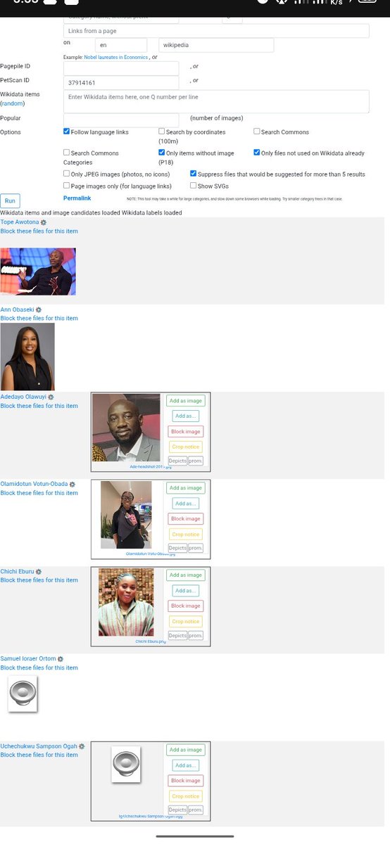 aderiqueza's tweet photo. When I say @WPWPCampaign  keeps evolving annually, that's the truth!
☺️I used PetScan, and here are the  items needing images, audios on Wikidata for that category I searched.
Contributing to free knowledge, and having fun while at it!

Don't miss this office hour for anything! https://t.co/yyXw6qo0YC